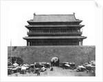 Entrance to the inner wall, Peking, China, c.1900 by French Photographer
