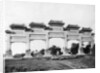 Marble gate of the north entrance of the Tombs of the Ming Dynasty, Peking, China by French Photographer