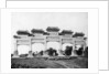 Marble gate of the north entrance of the Tombs of the Ming Dynasty, Peking, China by French Photographer