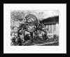 Astronomical instruments at the Imperial Observatory, Peking, China, c.1900 by French Photographer