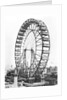 The ferris wheel at the World's Columbian Exposition of 1893 in Chicago by American Photographer