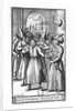 Illustration from 'Le Bourgeois Gentilhomme' by Moliere engraved by Jean Sauve by Pierre Brissart