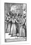 Illustration from 'Le Bourgeois Gentilhomme' by Moliere engraved by Jean Sauve by Pierre Brissart