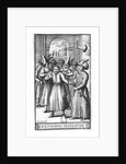 Illustration from 'Le Bourgeois Gentilhomme' by Moliere engraved by Jean Sauve by Pierre Brissart
