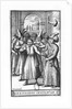 Illustration from 'Le Bourgeois Gentilhomme' by Moliere engraved by Jean Sauve by Pierre Brissart