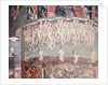 The Last Judgement: The resurrected carrying the book of their life around their necks by French School