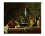 Still life: Fast Day Menu, 1731 by Jean-Baptiste Simeon Chardin