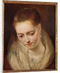 Portrait presumed to be Helene Fourment by Peter Paul (attr. to) Rubens