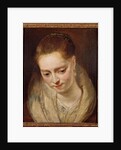 Portrait presumed to be Helene Fourment by Peter Paul (attr. to) Rubens