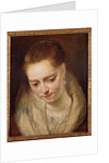 Portrait presumed to be Helene Fourment by Peter Paul (attr. to) Rubens