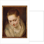 Portrait presumed to be Helene Fourment by Peter Paul (attr. to) Rubens