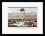 Parade in the Courtyard of the Palais des Tuileries in the Presence of the Emperor by Thomas (after) Naudet