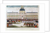 Parade in the Courtyard of the Palais des Tuileries in the Presence of the Emperor by Thomas (after) Naudet