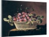 Basket of Plums by Pierre Dupuis
