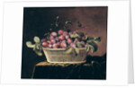 Basket of Plums by Pierre Dupuis