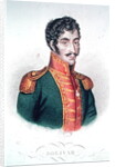 Portrait of Simon Bolivar by French School