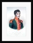 Portrait of Simon Bolivar by French School