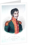 Portrait of Simon Bolivar by French School