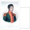 Portrait of Simon Bolivar by French School