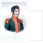 Portrait of Simon Bolivar by French School