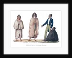 Natives of New Zealand by French School
