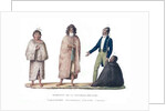 Natives of New Zealand by French School
