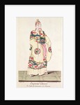 Chinese Emperor in Ceremonial Costume by Pierre Giffart