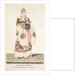 Chinese Emperor in Ceremonial Costume by Pierre Giffart