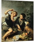 Children Eating a Pie, 1670-75 by Bartolome Esteban Murillo