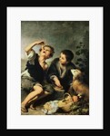 Children Eating a Pie, 1670-75 by Bartolome Esteban Murillo