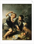 Children Eating a Pie, 1670-75 by Bartolome Esteban Murillo