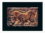 Ordos style plaque, 3rd-2nd century BC by School Chinese