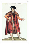 A Russian Merchant by French School