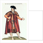 A Russian Merchant by French School