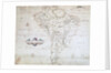 Map of South America by French School