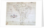 Map of South America by French School