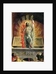 The Resurrection, right hand predella panel from the Altarpiece of St. Zeno of Verona, 1456-60 by Andrea Mantegna