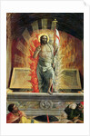 The Resurrection, right hand predella panel from the Altarpiece of St. Zeno of Verona, 1456-60 by Andrea Mantegna