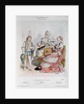 Mademoiselle Reichemberg as Cherubin, Mademoiselle Croizette as Suzanne and Mademoiselle Broisat as the Countess by Stop (1825-99)