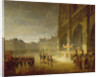 Blessing of the Flags in Front of Notre-Dame in 1804 by French School