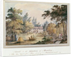Sketch in the Gardens at Aulnay, 1817 by James Forbes
