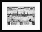 View of Hamburg by Peter van der Doort