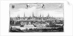 View of Lubeck by Matthaus the Elder Merian