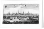 View of Lubeck by Matthaus the Elder Merian