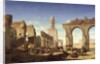Ruins of the Mosque of the Caliph El Haken, Cairo, c.1840 by Prosper Georges Antoine Marilhat