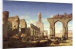 Ruins of the Mosque of the Caliph El Haken, Cairo, c.1840 by Prosper Georges Antoine Marilhat