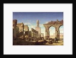 Ruins of the Mosque of the Caliph El Haken, Cairo, c.1840 by Prosper Georges Antoine Marilhat