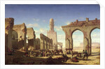 Ruins of the Mosque of the Caliph El Haken, Cairo, c.1840 by Prosper Georges Antoine Marilhat