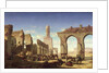 Ruins of the Mosque of the Caliph El Haken, Cairo, c.1840 by Prosper Georges Antoine Marilhat