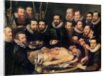 The Anatomy Lesson of Doctor Willem van der Meer in Delft, 1617 by Pieter van Miereveld
